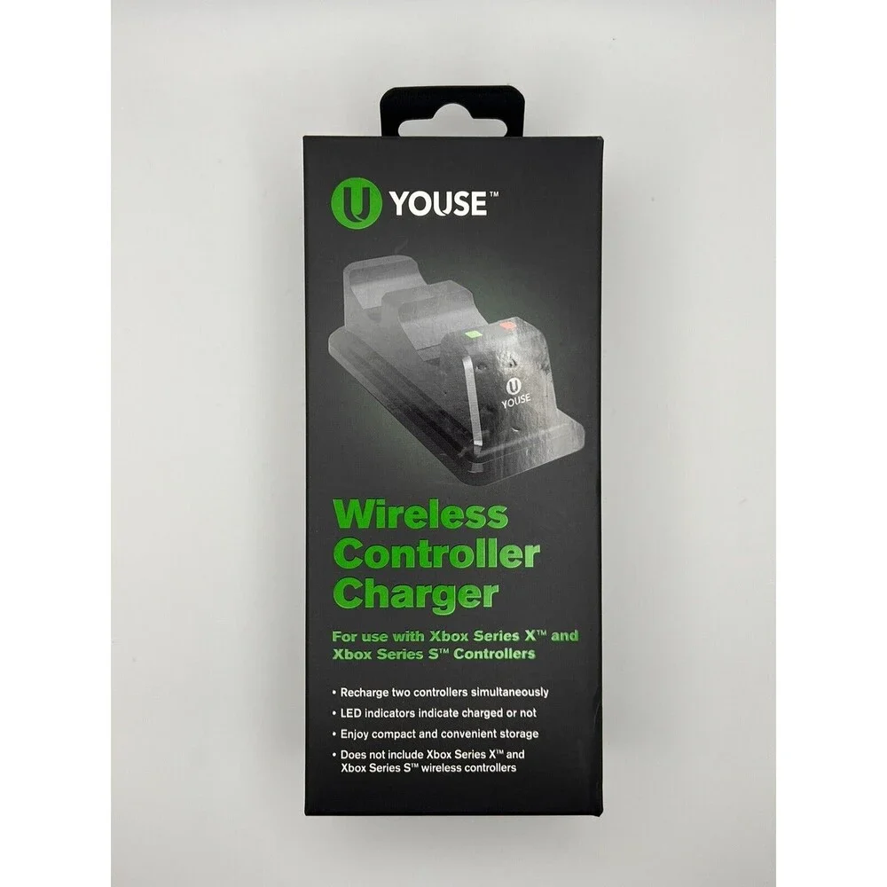 U-YOUSE Wireless Controller Charger For Xbox Series X & Series S NEW, Sealed